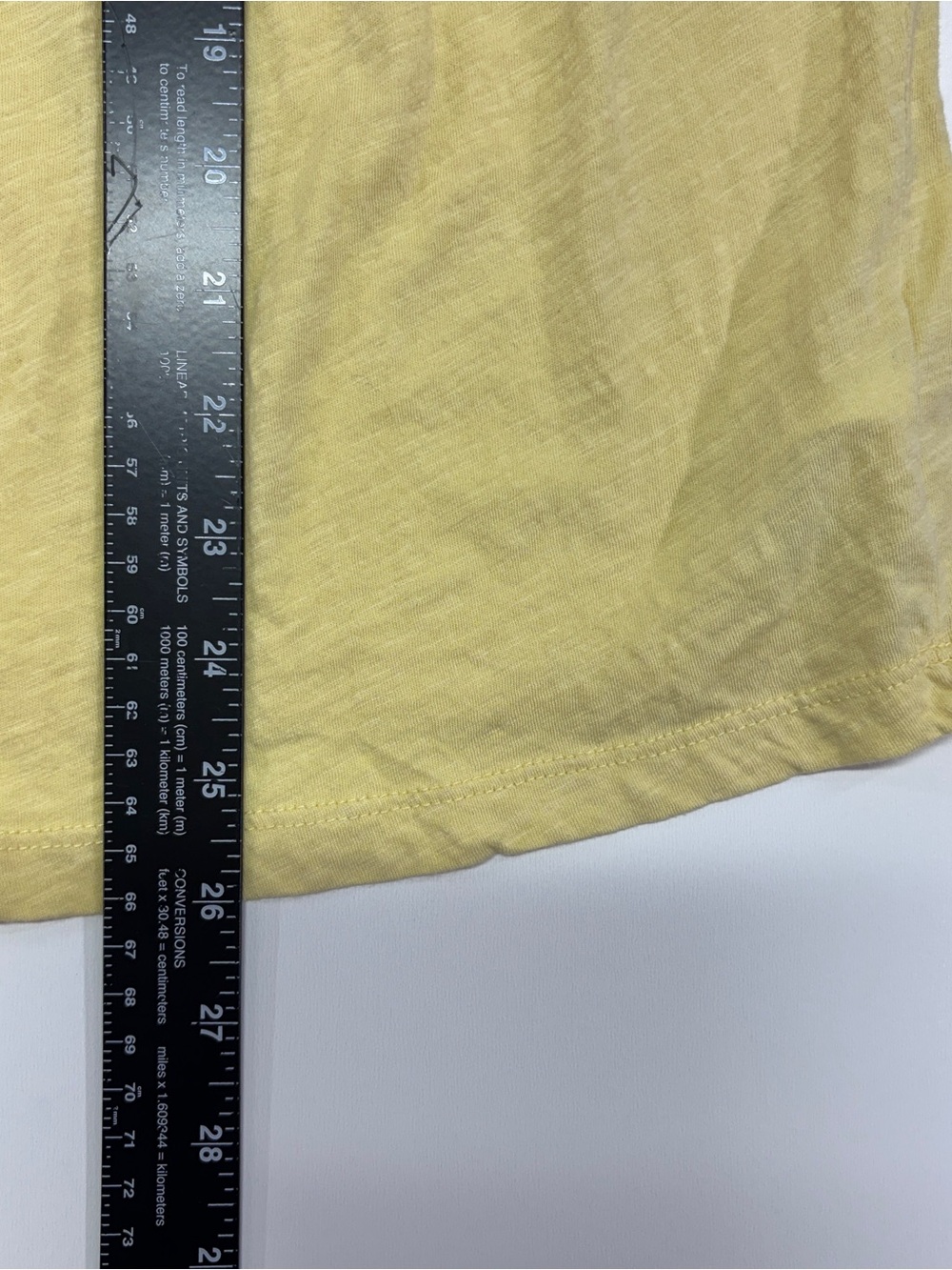Lucky Brand Yellow Cotton Boho Peasant Crochet Trim Sleeveless Top XL - Picture 8 of 12